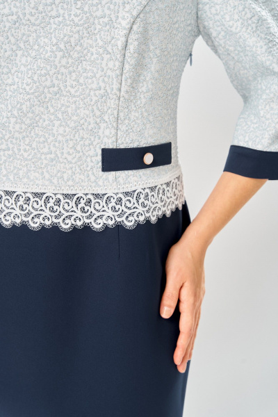 Платье Romanovich Style 1-2851 голубой - фото 7