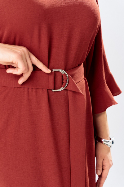 Платье Romanovich Style 1-2870 терракот - фото 8