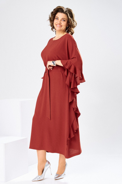 Платье Romanovich Style 1-2870 терракот - фото 6