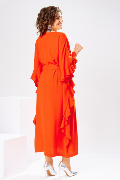 Платье Romanovich Style 1-2870 оранжевый - фото 10