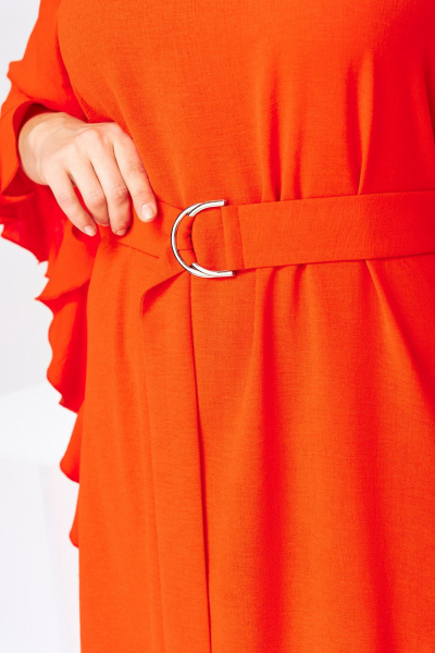 Платье Romanovich Style 1-2870 оранжевый - фото 8