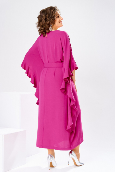 Платье Romanovich Style 1-2870 фуксия - фото 9