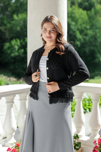 Жакет BONADI 2110 черный - фото 5