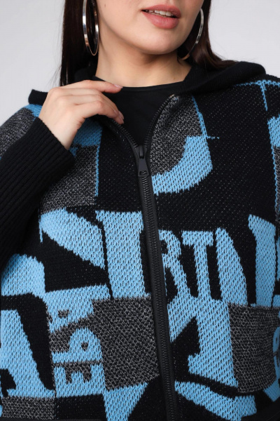 Кардиган BONADI 1807 голубой - фото 6