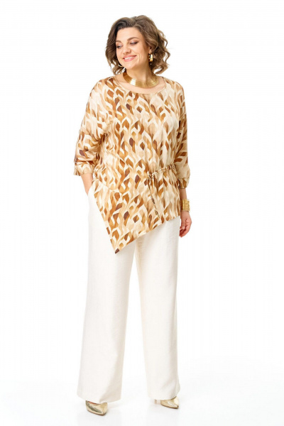 Блуза, брюки VI ORO VR-1264-1 луковки - фото 17