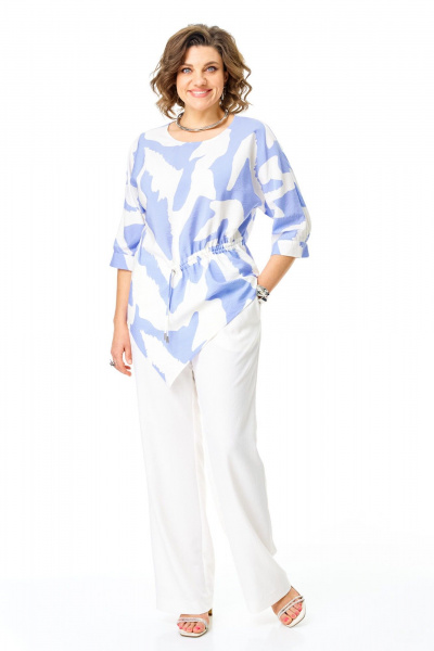 Блуза, брюки VI ORO VR-1264-1 облака - фото 22