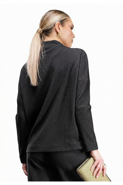 Свитшот Erika 7260 черный - фото 4