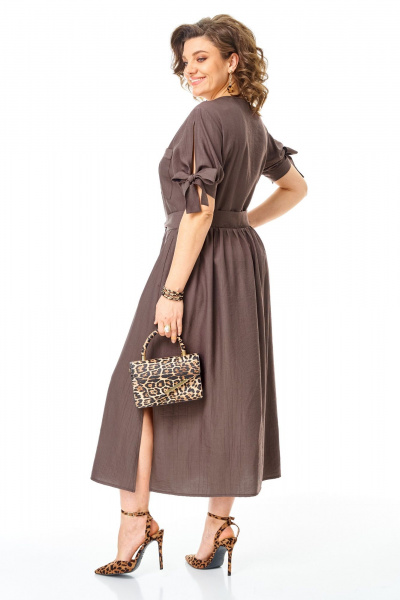 Платье VI ORO VR-1180 шоколад - фото 17