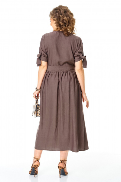 Платье VI ORO VR-1180 шоколад - фото 16