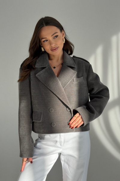 Жакет T.N.D М670 графит - фото 2