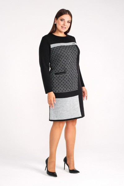 Платье BONADI 2003 серый - фото 5