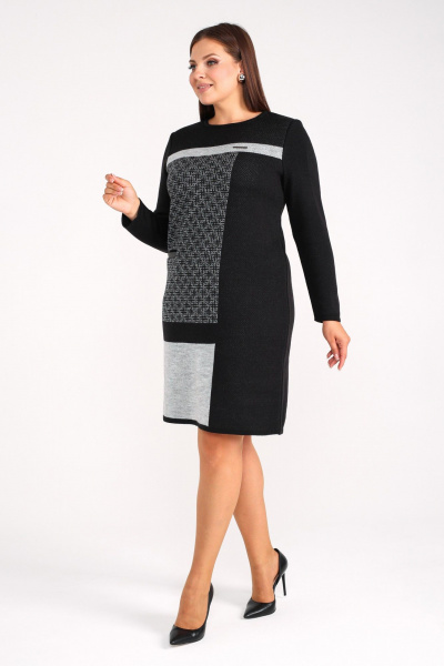 Платье BONADI 2003 серый - фото 2