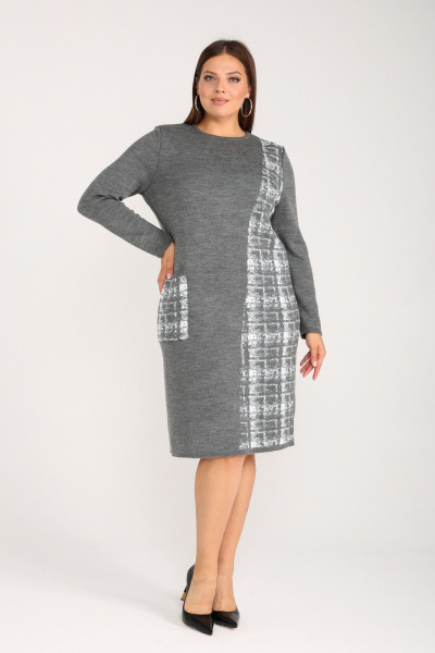 Платье BONADI 2016 серый - фото 4