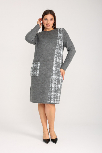 Платье BONADI 2016 серый - фото 1