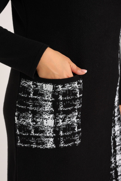 Платье BONADI 2016 черный - фото 4