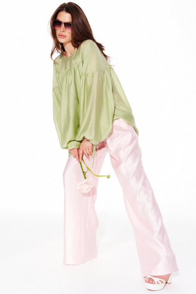 Брюки ELLETTO LIFE 2378 розовый - фото 3