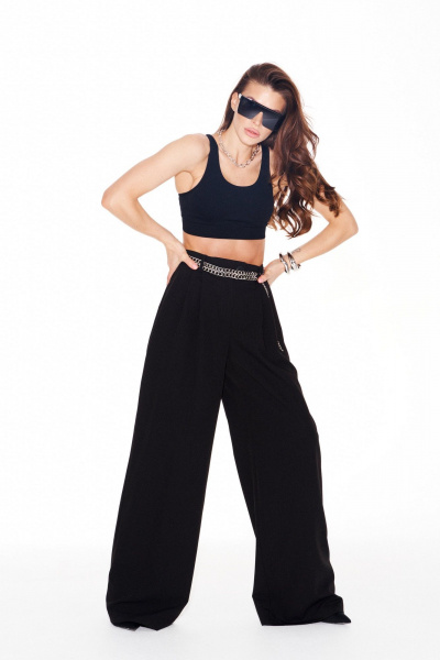 Брюки ELLETTO LIFE 2390 черный - фото 6