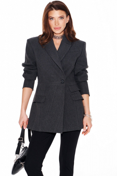 Жакет ELLETTO LIFE 3910 графит - фото 2