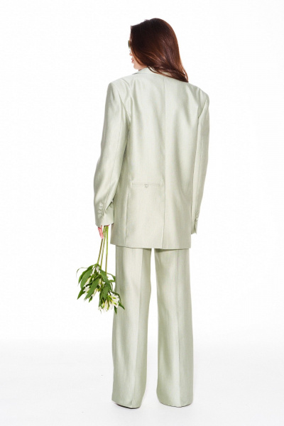 Жакет ELLETTO LIFE 3945 зеленый - фото 8