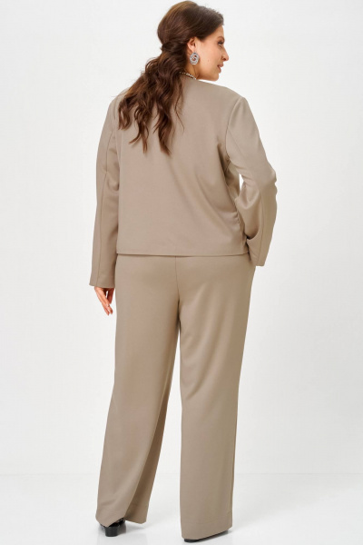 Брюки, жакет SOVA 11313 серый - фото 4