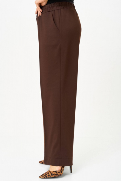 Брюки, жакет SOVA 11313 коричневый - фото 9