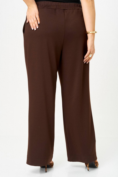 Брюки, жакет SOVA 11313 коричневый - фото 8