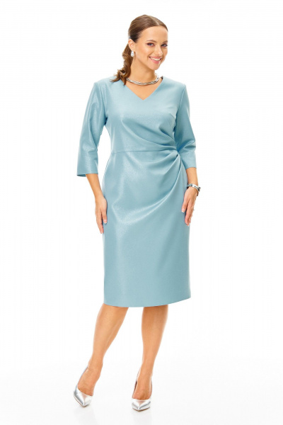 Платье T&N 7704 мята - фото 5