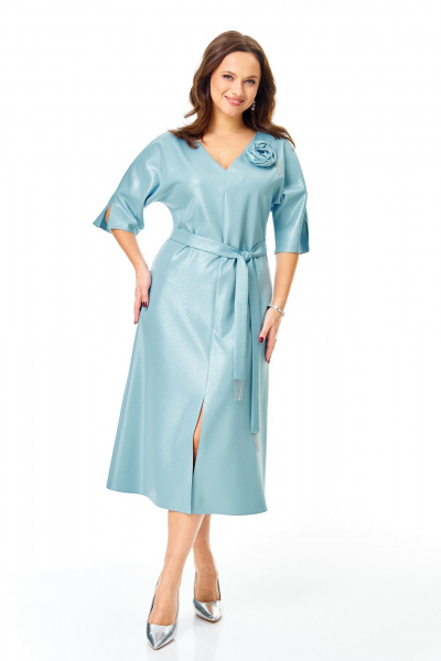 Платье T&N 7711 мята - фото 3