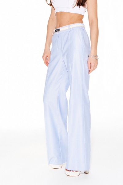 Брюки, жакет ELLETTO LIFE 5338 голубой - фото 11