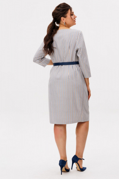 Платье Anelli 1591 дымчатый - фото 8