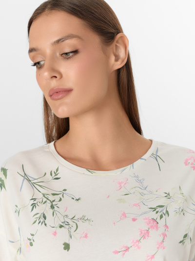 Сорочка Mark Formelle 572362/25-39955ПП-0 полевые_цветы_на_молочном - фото 3