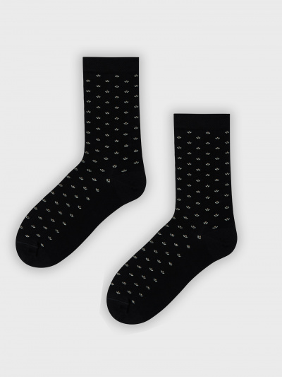 Носки Mark Formelle 017K-3488/25017K-1 черный_рис.3488 - фото 1