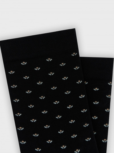 Носки Mark Formelle 017K-3488/25017K-1 черный_рис.3488 - фото 4