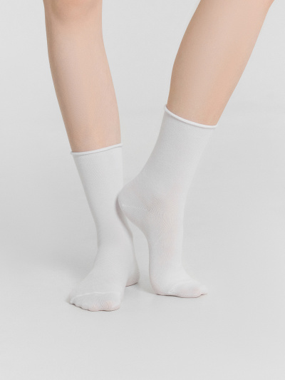 Носки Mark Formelle 245A-1303/253245A белый_зефирный_сер.меланж_рис.1303 - фото 3