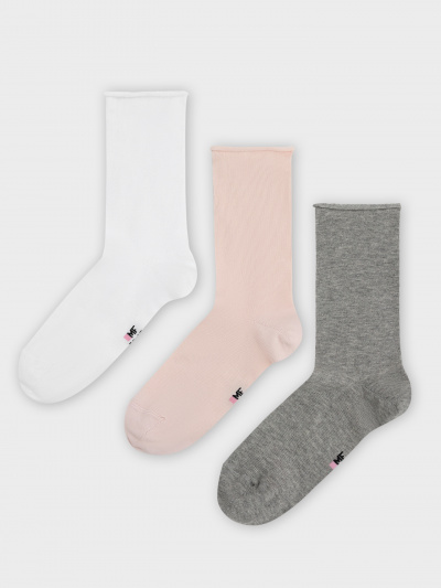 Носки Mark Formelle 245A-1303/253245A белый_зефирный_сер.меланж_рис.1303 - фото 2