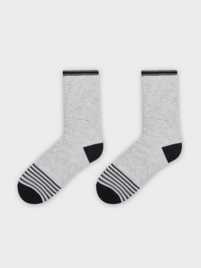 Носки Mark Formelle 430K-3385/B5-25430K-2 св.серый_меланж_рис.3385 - фото 1