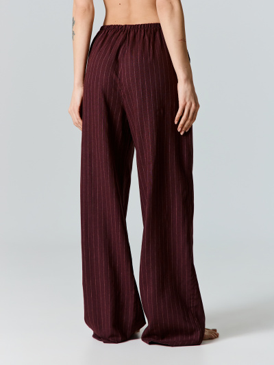 Брюки Mark Formelle 532431/25-38269ПП-9 полоска_на_т.шоколаде - фото 3