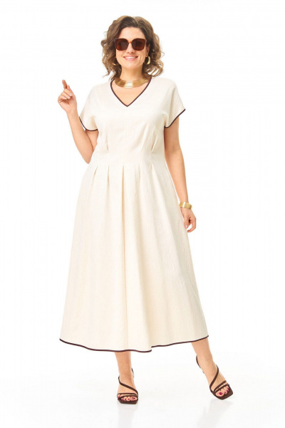 Платье VI ORO VR-1258 молоко - фото 22