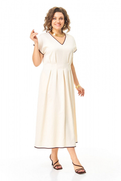 Платье VI ORO VR-1258 молоко - фото 13