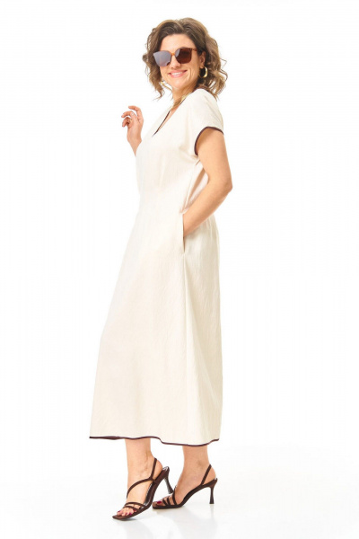 Платье VI ORO VR-1258 молоко - фото 7