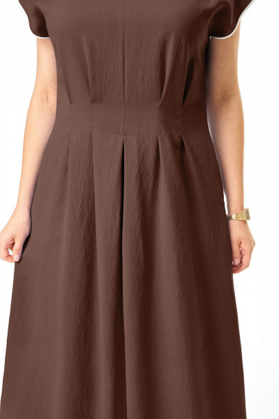 Платье VI ORO VR-1258 шоколад - фото 7