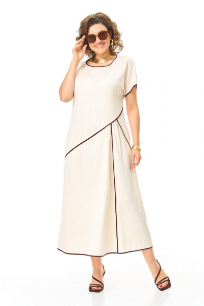 Платье VI ORO VR-1260 молоко - фото 15