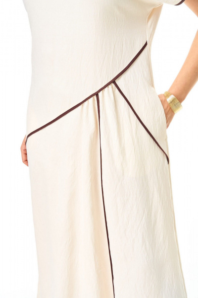 Платье VI ORO VR-1260 молоко - фото 12