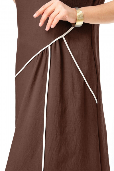 Платье VI ORO VR-1260 шоколад - фото 15
