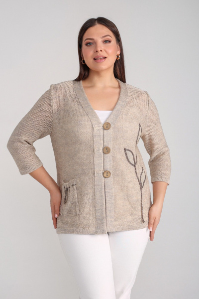 Жакет BONADI 964 лен - фото 4