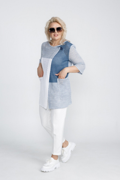 Жакет BONADI 1832 джинс - фото 8