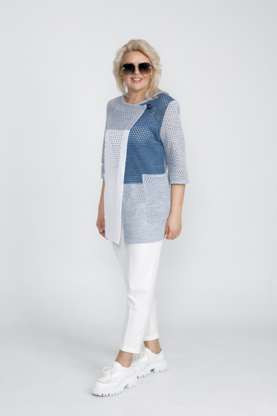 Жакет BONADI 1832 джинс - фото 7