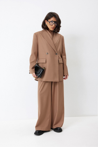 Брюки, жакет, жилет ElPaiz 1322 песок - фото 2