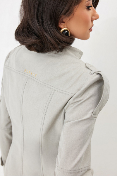 Брюки, жакет ElPaiz 1337 светло-серый - фото 4