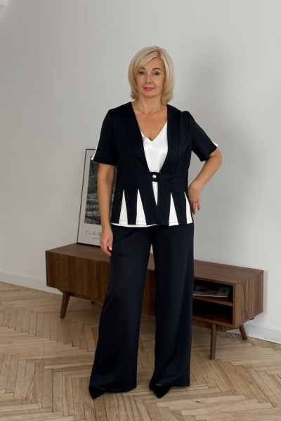 Жакет Tammi 3Т141-25/2 синий - фото 5